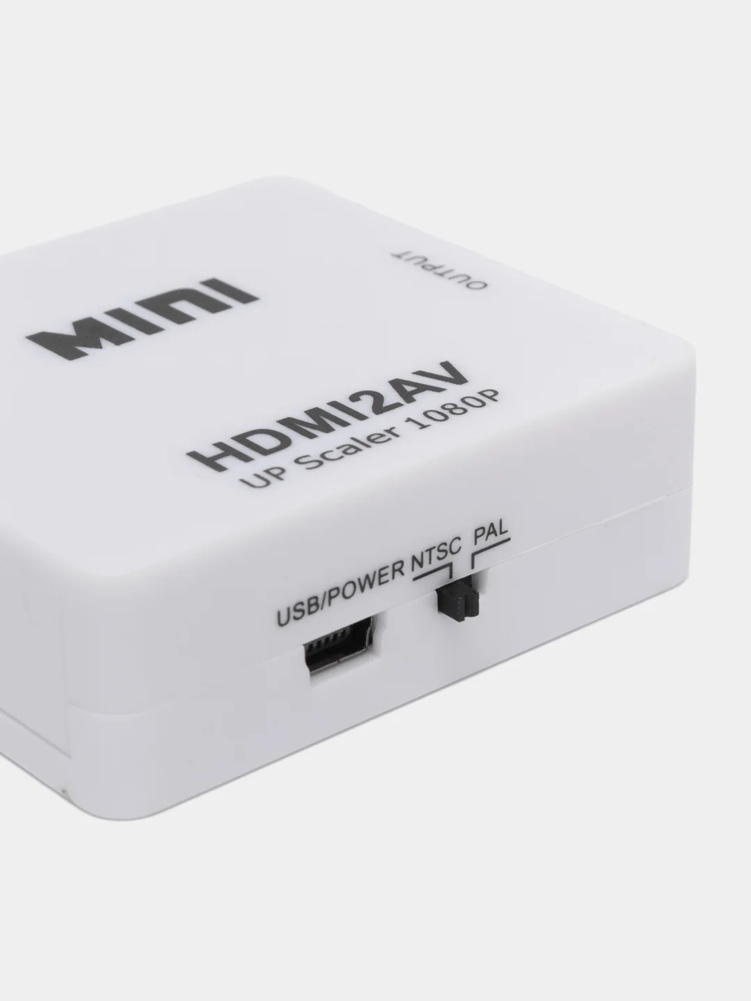 Белый переходник, Конвертер из HDMI в 3RCA (тюльпаны)