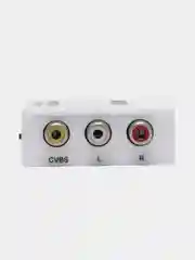 Белый переходник, Конвертер из HDMI в 3RCA (тюльпаны)