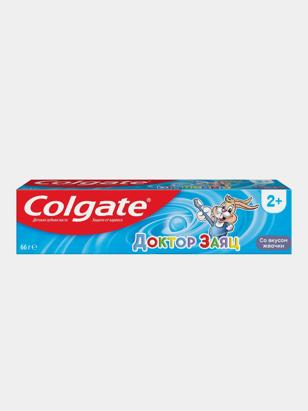 Детская зубная паста Colgate "Доктор Заяц", со вкусом жвачки, 50 мл