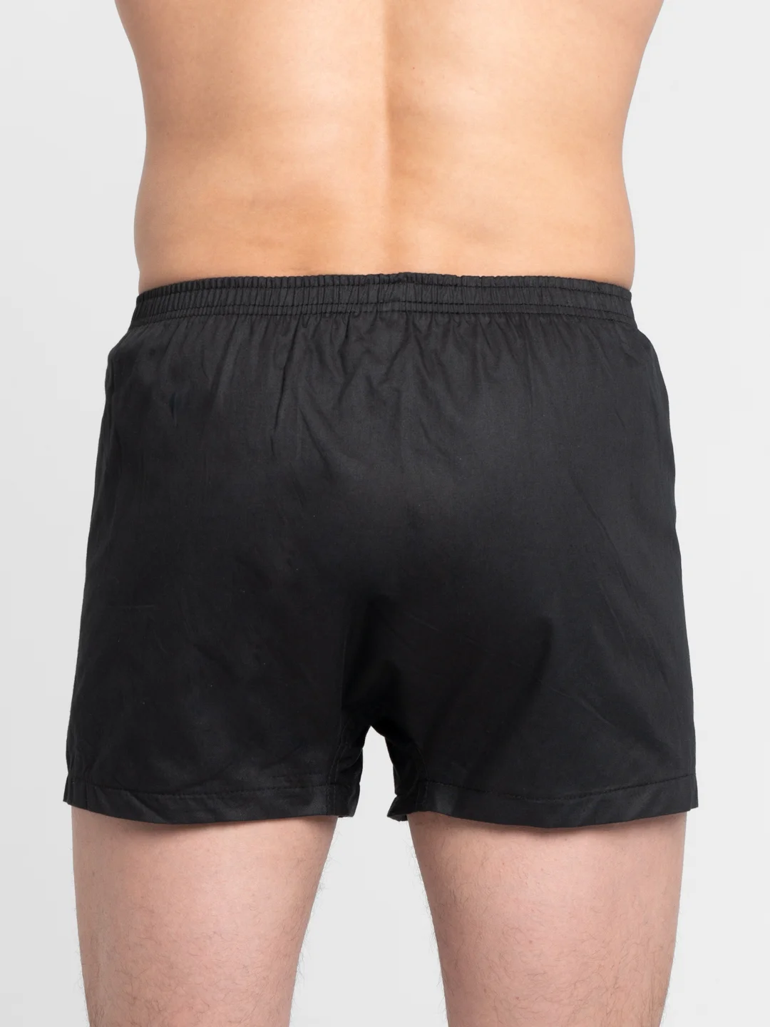 Черный трусы мужские боксеры, размеры от S до 4XL