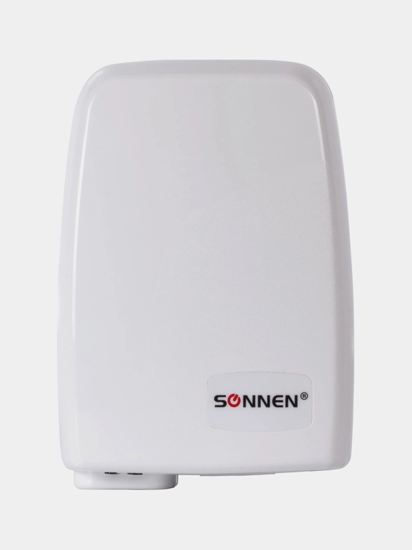 Сушилка для рук SONNEN HD-120, 1000 Вт, пластиковый корпус, белая, 604190