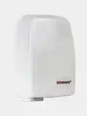 Сушилка для рук SONNEN HD-120, 1000 Вт, пластиковый корпус, белая, 604190