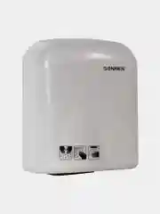 Сушилка для рук SONNEN HD-165, 1650 Вт, пластиковый корпус, белая, 604191