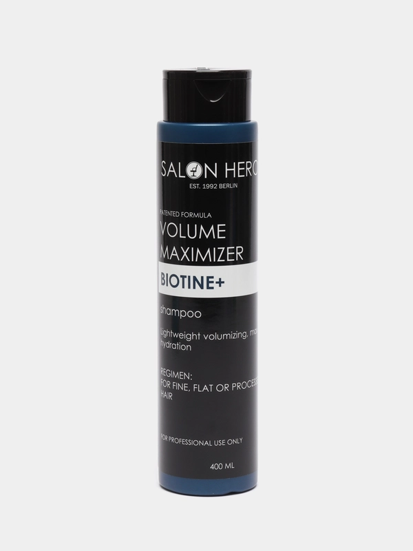 Шампунь кондиционер для тонких волос Salon Hero Volume Maximizer Biotine+, 400 мл