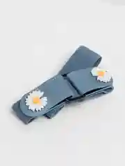 Светло-синий женский ремень без пряжки "Daisy Denim"