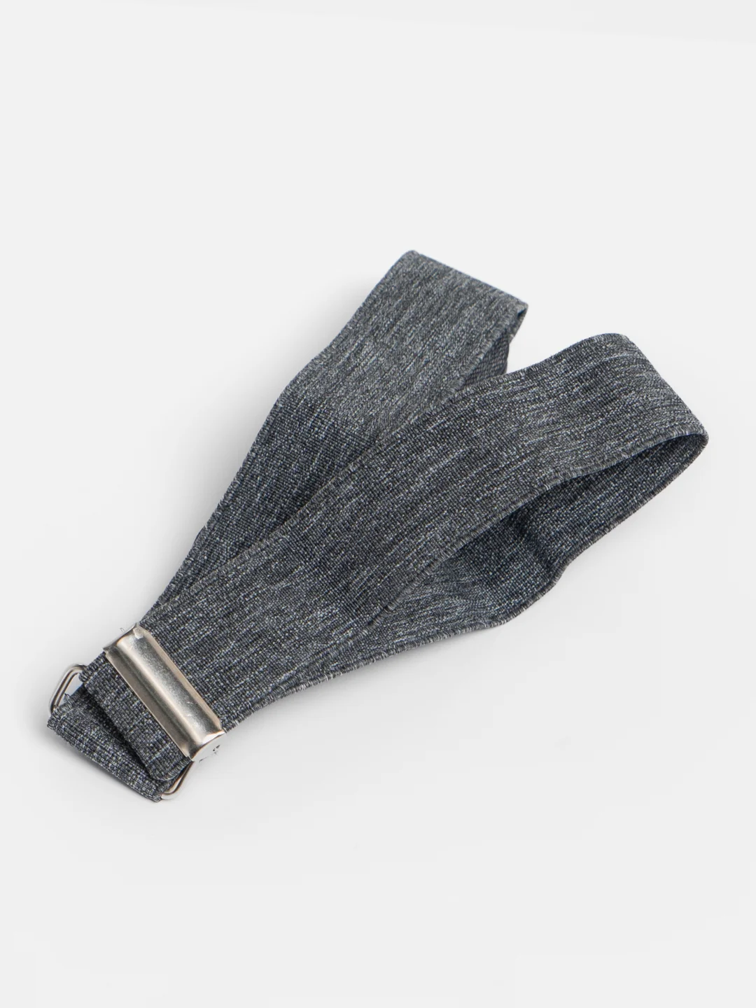 Серый женский ремень без пряжки "Daisy Denim"