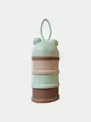 Светло-коричневый контейнер дозатор для детской смеси, еды