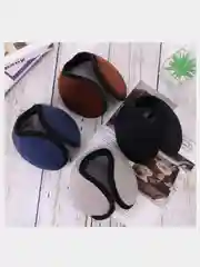 Бежевый наушники ветрозащитные / Наушники теплые универсальные