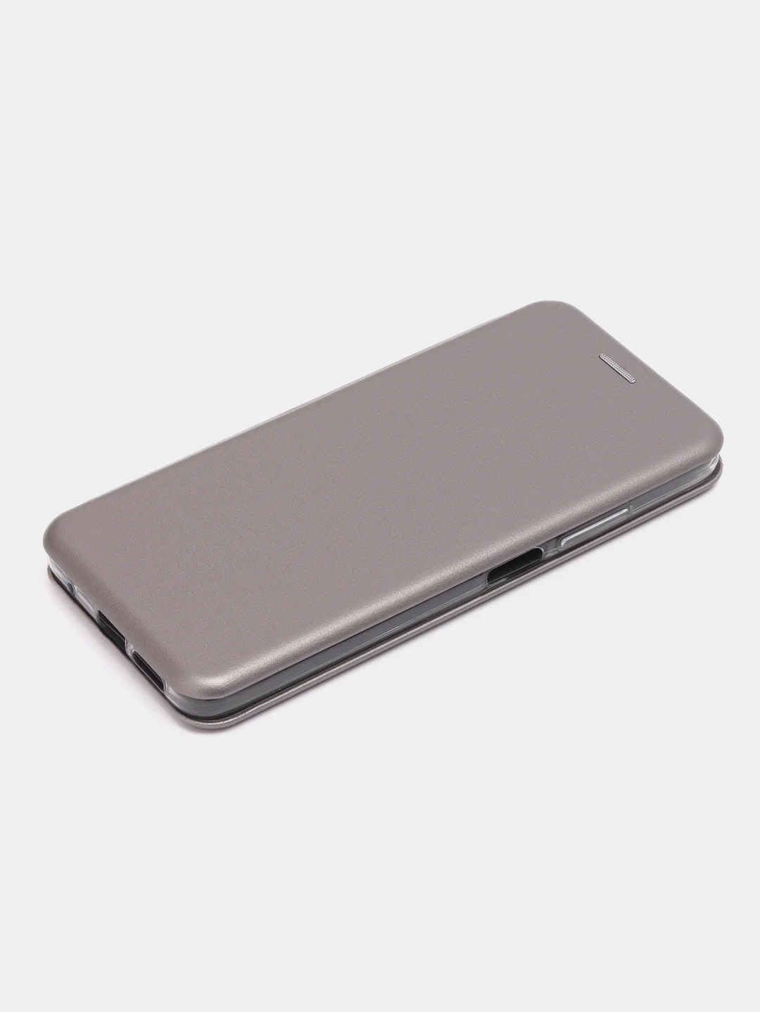 Серебряный чехол книжка Xiaomi Poco M4 Pro 4G, Сяоми Поко М4 Про 4G