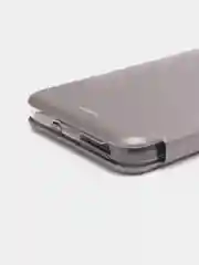 Серебряный чехол книжка Xiaomi Poco M4 Pro 4G, Сяоми Поко М4 Про 4G
