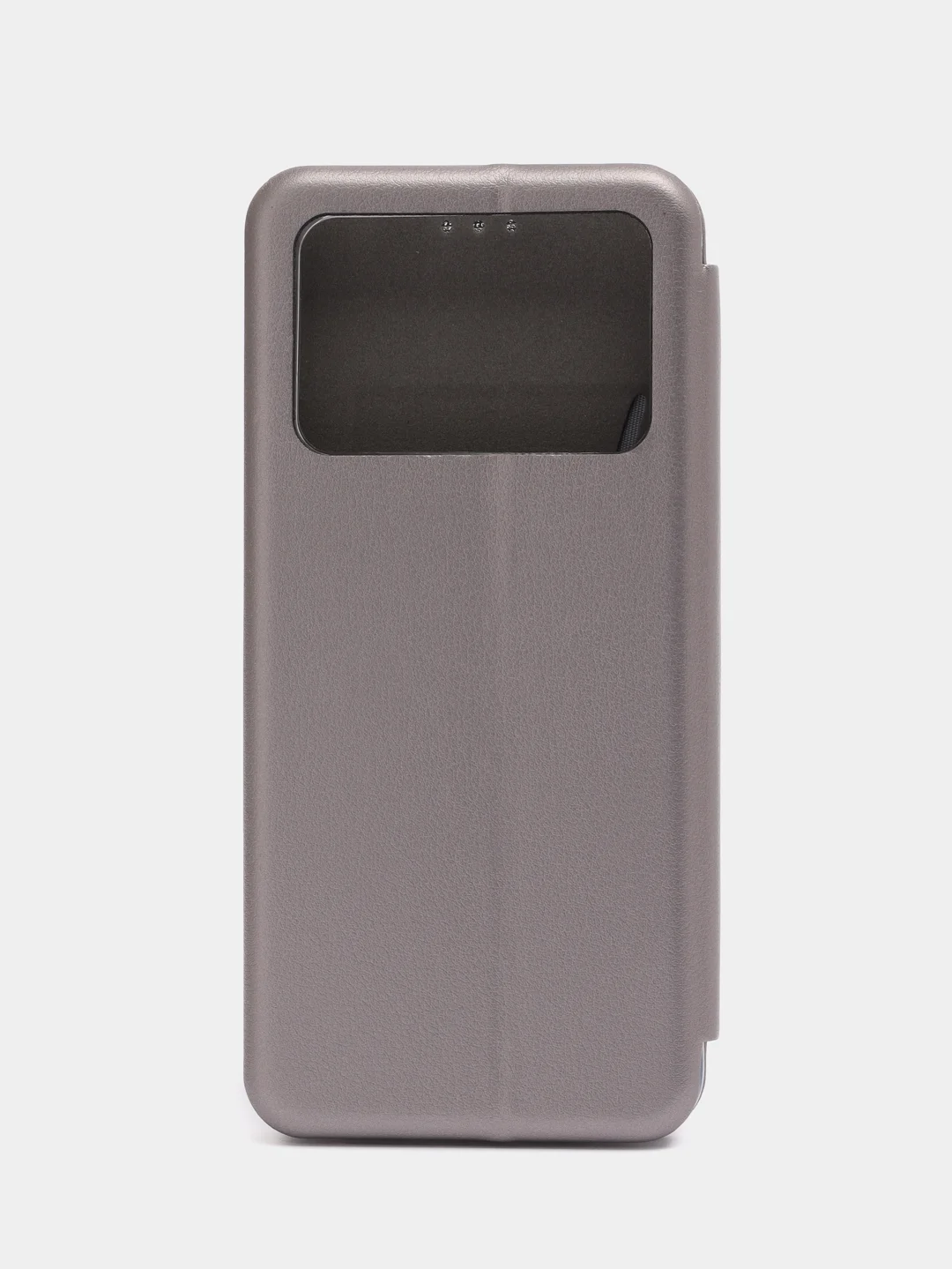 Серебряный чехол книжка Xiaomi Poco M4 Pro 4G, Сяоми Поко М4 Про 4G