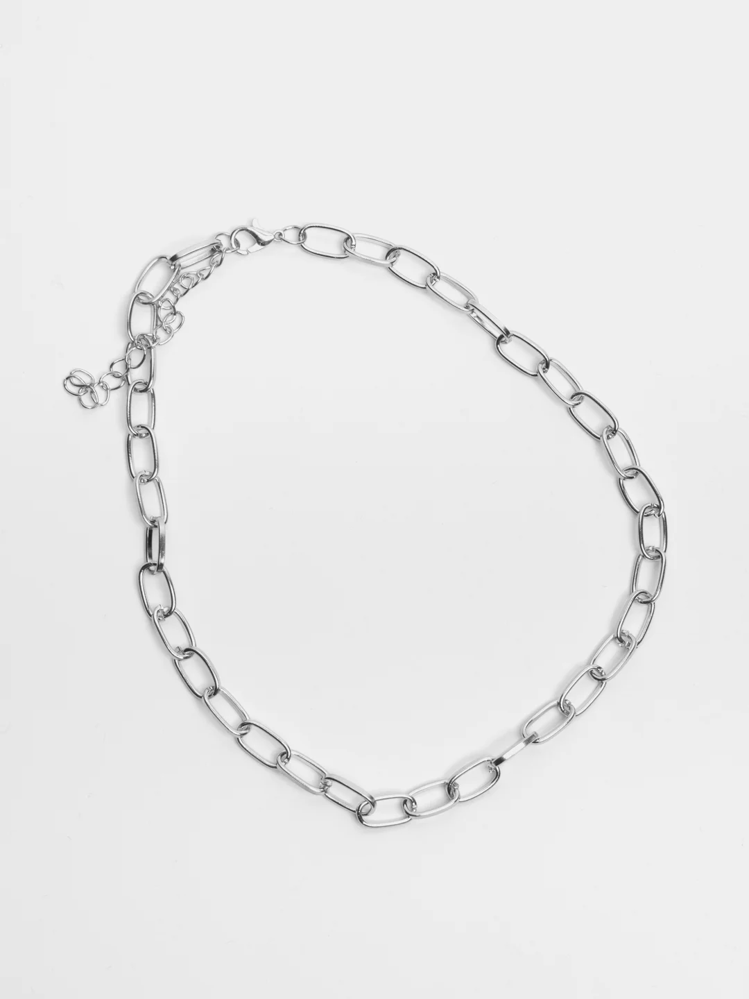 Серебряный цепь женская на шею