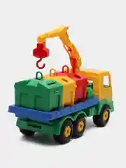 Детская машинка игрушка Автомобиль-контейнеровоз