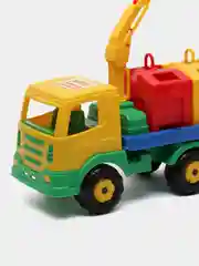 Детская машинка игрушка Автомобиль-контейнеровоз