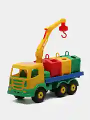 Детская машинка игрушка Автомобиль-контейнеровоз