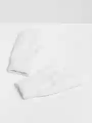 Белый варежки женские утепленные