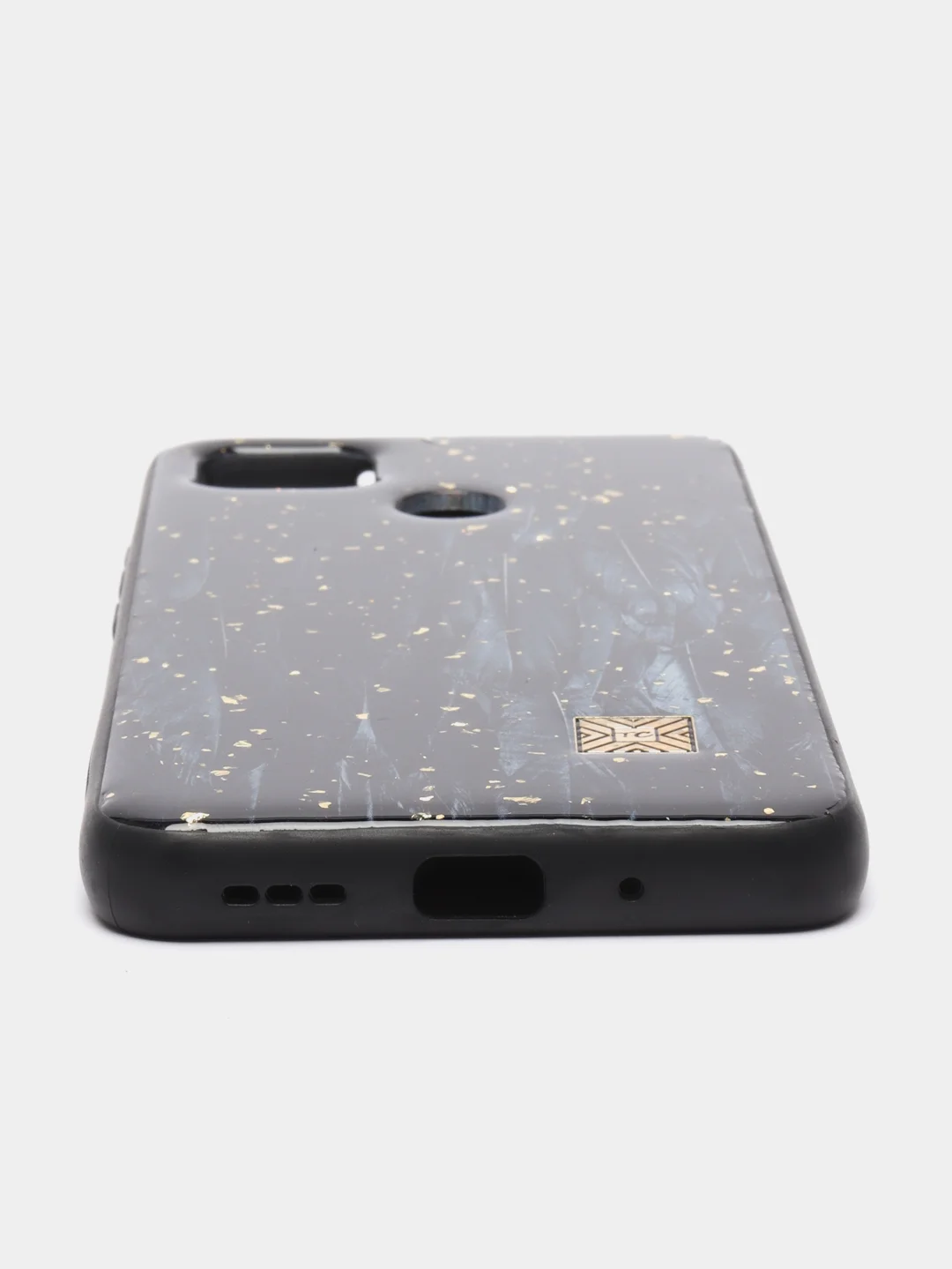 Чехол для Xiaomi Redmi 9C "Перья черные"