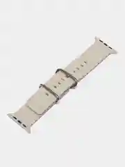 Бежевый силиконовый ремешок Ocean band 8 Ultra для смарт-часов Apple Watch, 44-45 мм