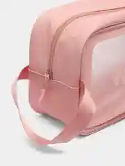 Розовый сумка-косметичка Washbag, водонепроницаемая, с ручкой, размер S, M