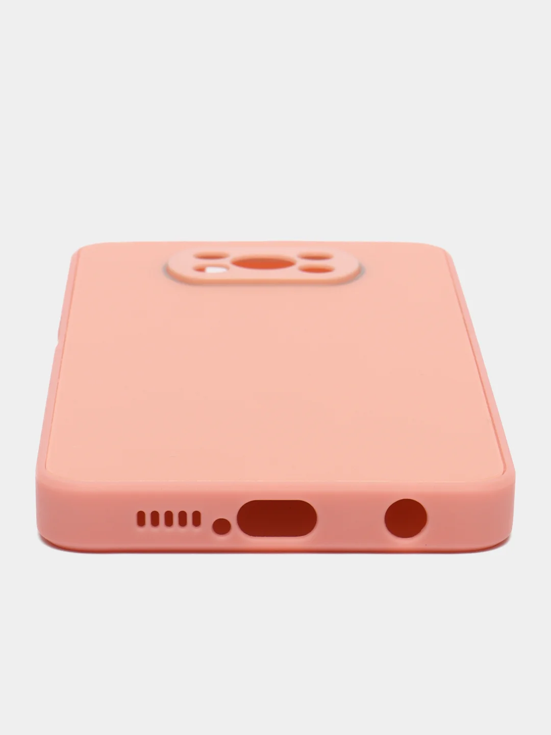 Розовый чехол для Xiaomi Poco X3 NFC, Poco X3 Pro Поко Х3 НФС Про пластиковый под бархатное стекло