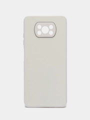 Чехол для Xiaomi Poco X3 NFC, Poco X3 Pro Поко Х3 НФС Про пластиковый под бархатное стекло