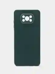 Морской чехол для Xiaomi Poco X3 NFC, Poco X3 Pro Поко Х3 НФС Про пластиковый под бархатное стекло