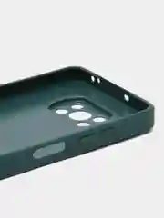 Морской чехол для Xiaomi Poco X3 NFC, Poco X3 Pro Поко Х3 НФС Про пластиковый под бархатное стекло