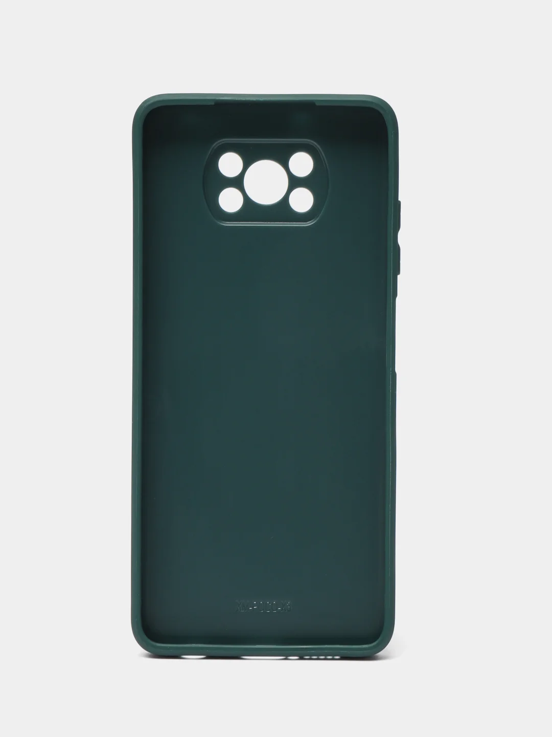 Морской чехол для Xiaomi Poco X3 NFC, Poco X3 Pro Поко Х3 НФС Про пластиковый под бархатное стекло
