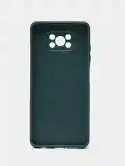 Морской чехол для Xiaomi Poco X3 NFC, Poco X3 Pro Поко Х3 НФС Про пластиковый под бархатное стекло
