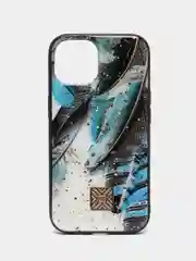 Голубой чехол для iPhone 14 "DF"