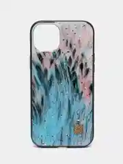 Бирюзовый чехол для iPhone 14 Plus "DF"