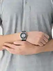 Синий наручные часы Casio Collection W-216H, 3 вида
