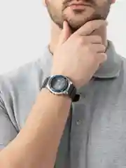 Синий наручные часы Casio Collection W-216H, 3 вида