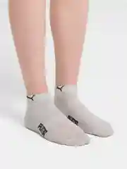 Серебряный носки мужские, спортивные, короткие