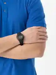 Черный наручные часы Casio Collection W-216H, 3 вида