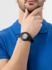 Черный наручные часы Casio Collection W-216H, 3 вида