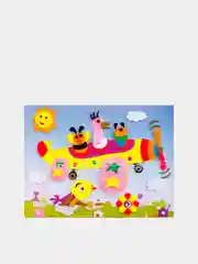 Манго объемная, стикерная аппликация, 3D, 21*25см