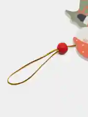 Бежевый меланж новогодняя ёлочная игрушка из дерева, Подвеска - украшение на ёлку