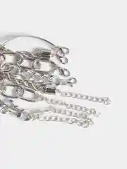 Серебряный браслеты, комплект из 4 штук