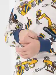 Белый пижама для мальчика