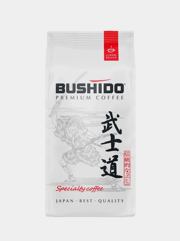 Кофе в зернах BUSHIDO "Specialty Сoffee", полимерная упаковка, 227 г