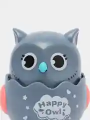 Синий развивающая детская заводная игрушка "Сова", инерционная