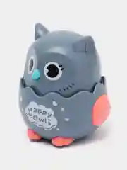 Синий развивающая детская заводная игрушка "Сова", инерционная