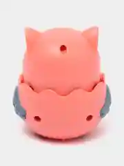 Розовый развивающая детская заводная игрушка "Сова", инерционная