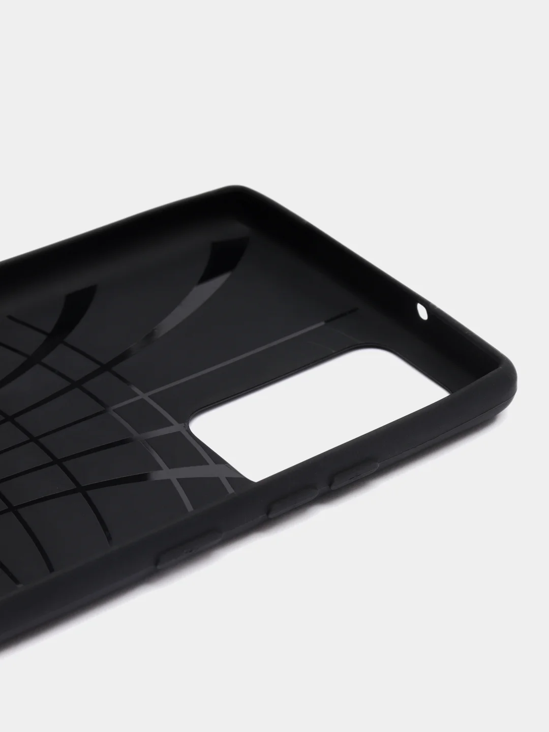 Чёрный матовый чехол Samsung S8, S9, S10, S10e Plus, S20, S21, FE, S22 Plus Ultra, Note 20