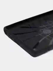 Чёрный матовый чехол Samsung S8, S9, S10, S10e Plus, S20, S21, FE, S22 Plus Ultra, Note 20