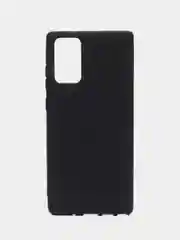 Чёрный матовый чехол Samsung S8, S9, S10, S10e Plus, S20, S21, FE, S22 Plus Ultra, Note 20