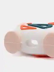 Слоновая кость чехол для беспроводных наушников Apple AirPods 1, 2, с карабином, силиконовый