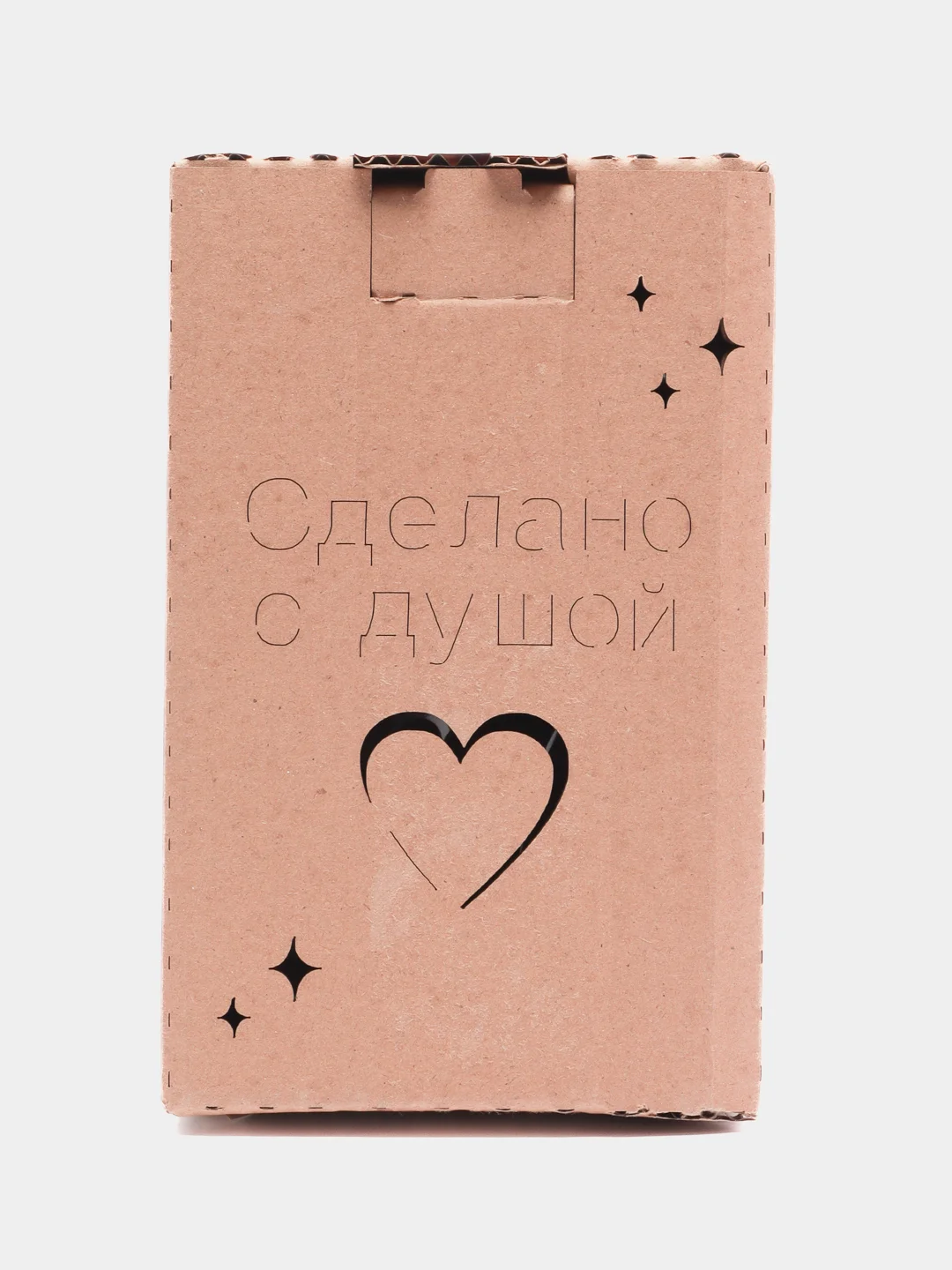 Белый новогодний декоративный деревянный фонарь, со свечой (11*11*20). ТМ Канышевы