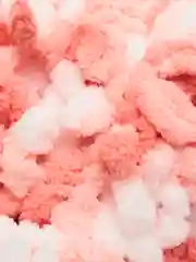 Оранжевый пряжа Alize Puffy Color, петельки, 5 штук, микрополиэстер